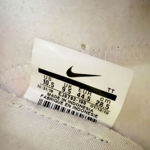 NIKE | Nike React Element 55 White Crimson Volt Neon Yellow Red/Orange | 10.5 - Picture 7 of 7